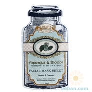 Asparagus & Broccoli Firming & Hydrating Facial Mask Sheet