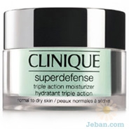 Superdefense Triple Action Moisturizer Normal to Dry