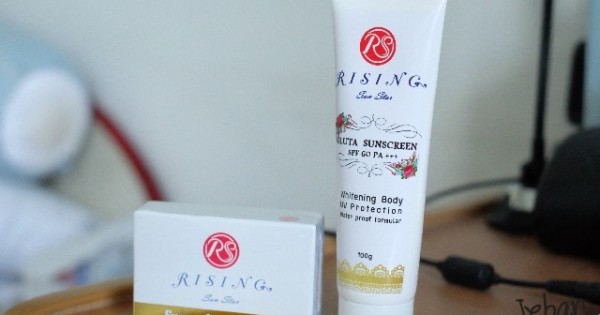 [Review] แบรนด์น้องใหม่ Rising Sun Star Body Sunscreen และ Everything soap