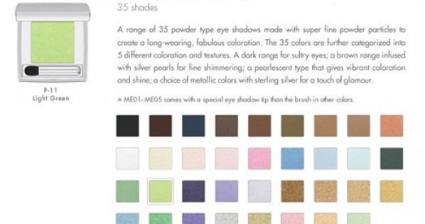 RMK Renewal Eyes and Cheek Colors in 72 shades