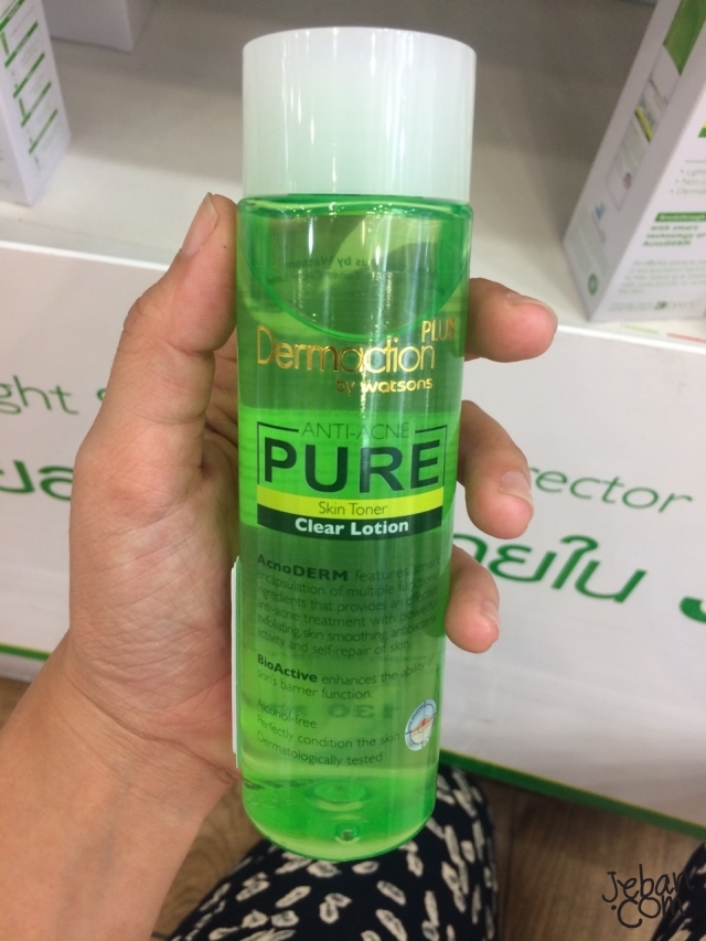 dermaction plus toner