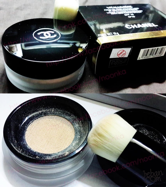 Review Chanel Vitalumiere Loose Powder Foundation with Mini Kabuki Brush
