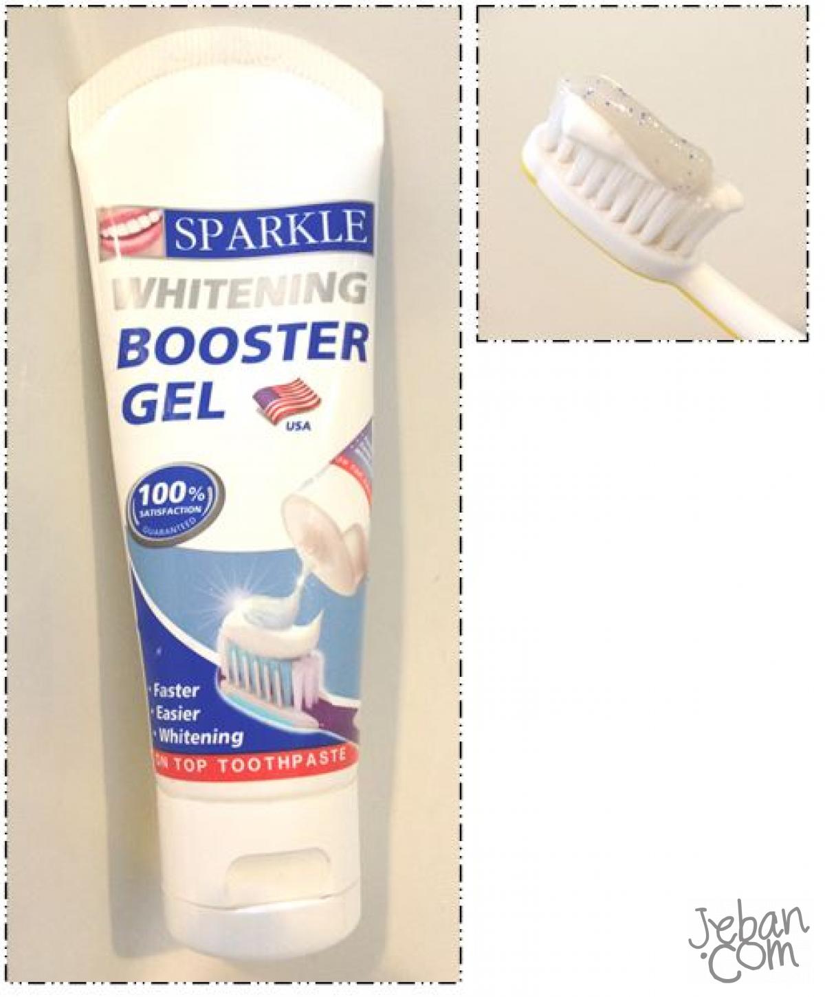 ทดสอบการลดคราบชา กาแฟให้ฟันขาวด้วย Sparkle White Whitening Booster Gel