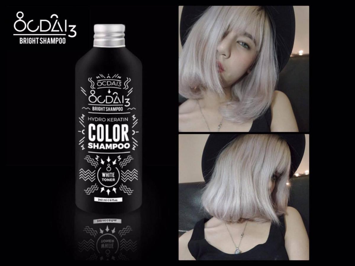 รีวิว:"OCDAI3 Bright shampoo" White toner ยาสระผมสีม่วงก็มีที่ไทยนะแกรร