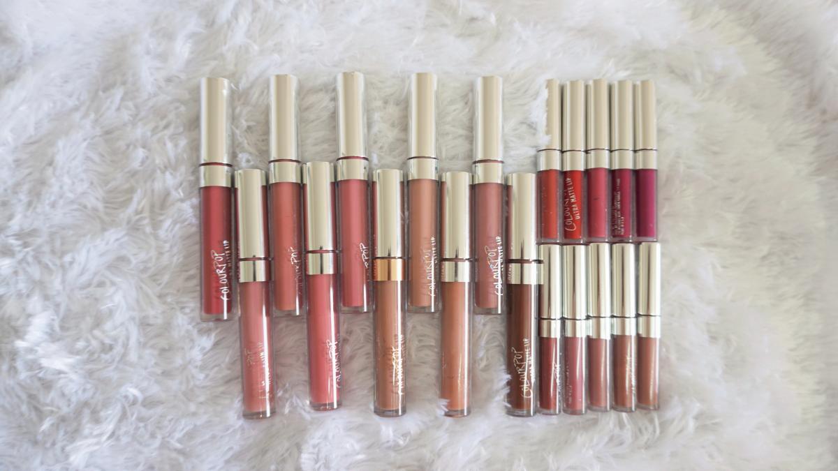 LIP SWATCHES & REVIEW | 22 Colourpop Liquid Lipsticks