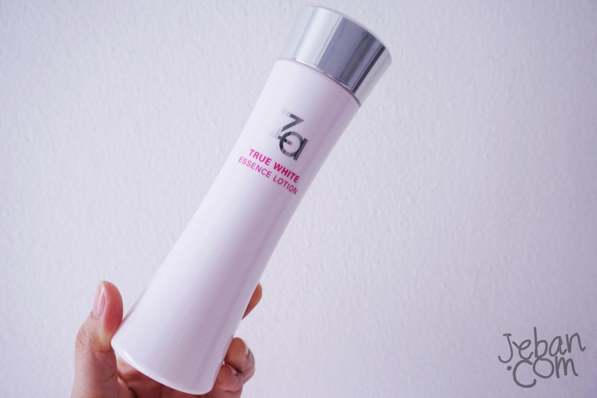 Review หน าขาวใส ไม ม โป ะ Za True White Essence Lotion