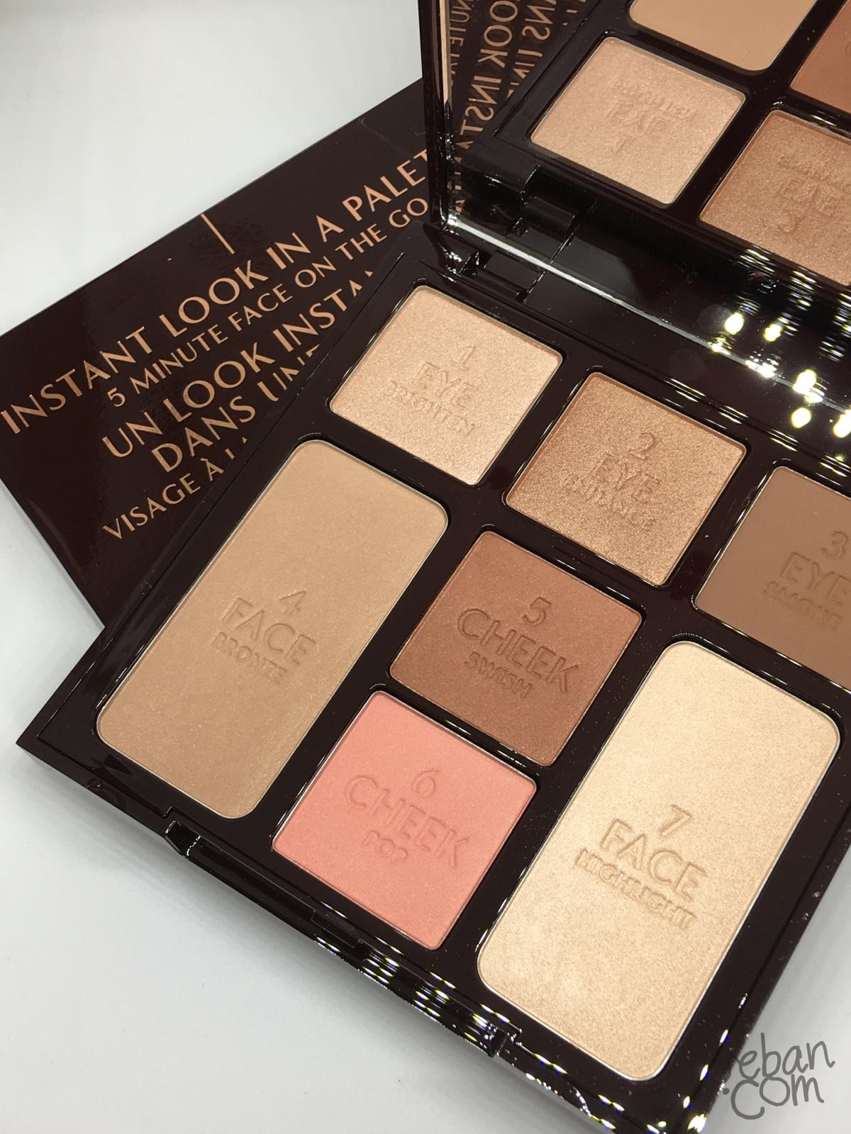 Charlotte Tilbury Instant look in a palette in Beauty Glow (Limited Edition)