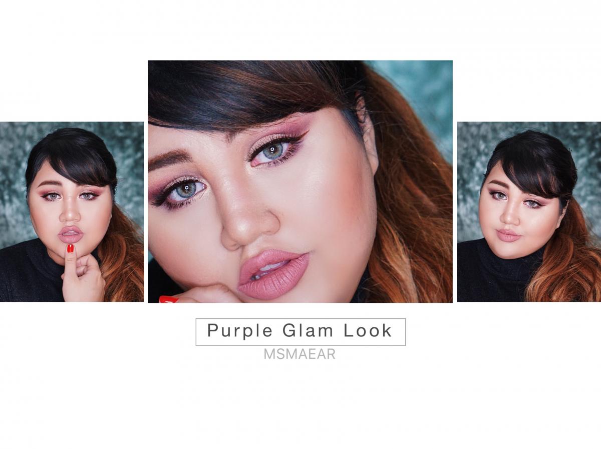 [HOW TO] Purple Glam ::แต่งตาโทนม่วงและคอนทัวร์แบบจัดเต็ม::