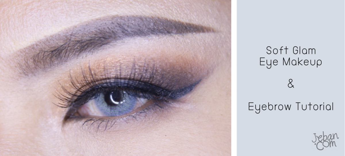 { HOW TO } Soft Glam Eye Makeup & Eyebrow Tutorial ThatsNinar